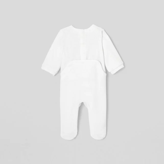 Бебешка велурена пижама от букле