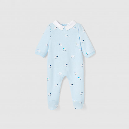 Бебешка пижама от полар за момче