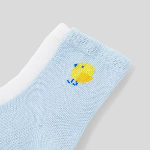 Комплект от два чифта чорапи за бебе момче