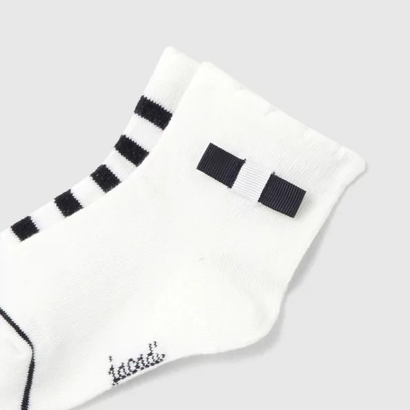 Комплект от два чифта чорапи за момиче