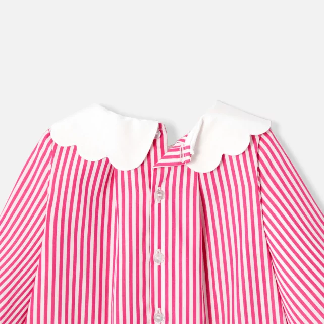 Раирана блуза за малко момиче