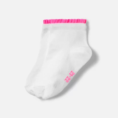 Чорапи с къдрички за малко момиче
